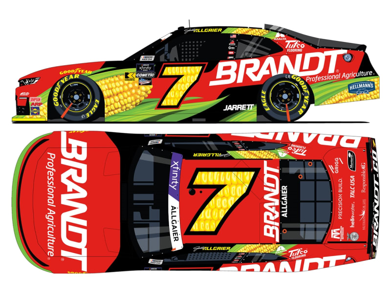 **PreOrder** 2025 Justin Allgaier #7 Brandt 1/64  Scale