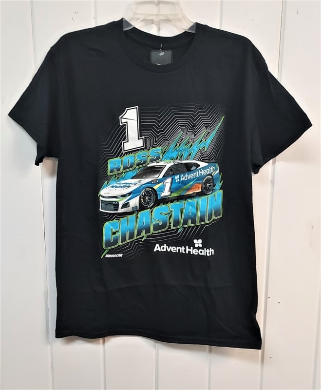 2022 Ross Chastain #1 Advent Health Adult Groove T-Shirt Size 3X