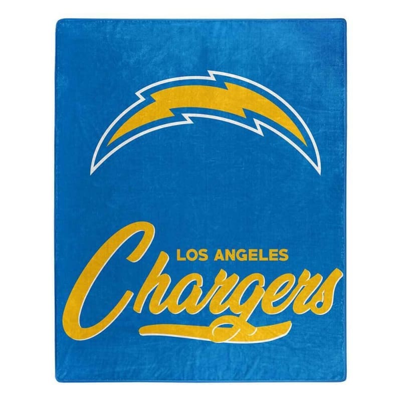 LOS ANGELES CHARGERS 50"x 60" SIGNATURE DESIGN PLUSH BLANKET 50"x 60" SIGNATURE DESIGN PLUSH BLANKET