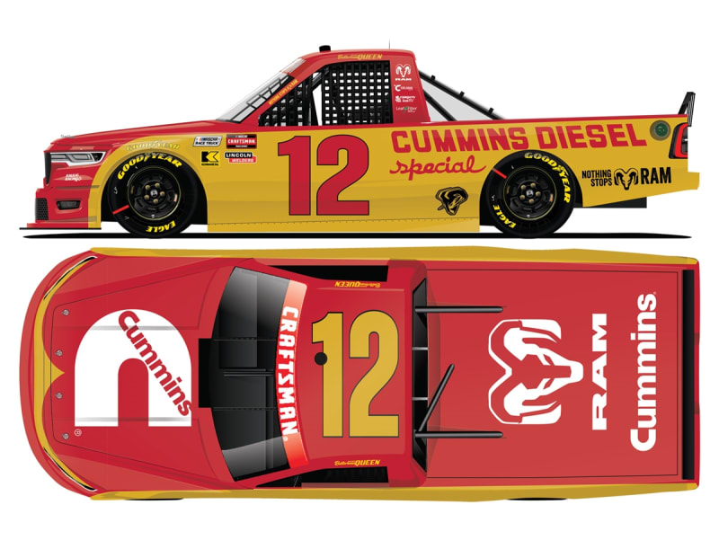 **Preorder** BRENDEN "BUTTERBEAN" QUEEN 2026 CUMMINS THROWBACK 1:64 ARC DIECAST