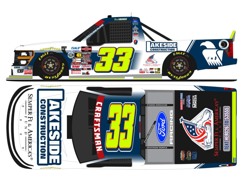 **Preorder** FRANKIE MUNIS 2026 LAKESIDE CONSTRUCTION 1:24 ARC DIECAST