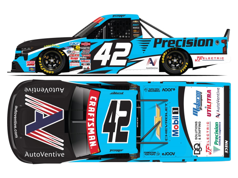 **Preorder** TYLER REIF 2026 PRECISION VEHICLE LOGISTICS 1:24 ARC DIECAST