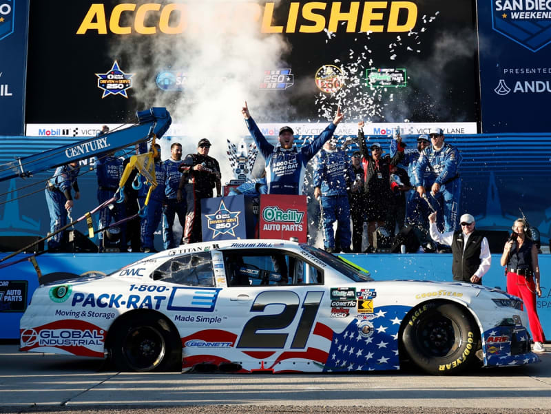 **Preorder** AUSTIN HILL 2026 1-800-PACK-RAT PATRIOTIC SAN DIEGO RACED WIN 1:64 ARC DIECAST