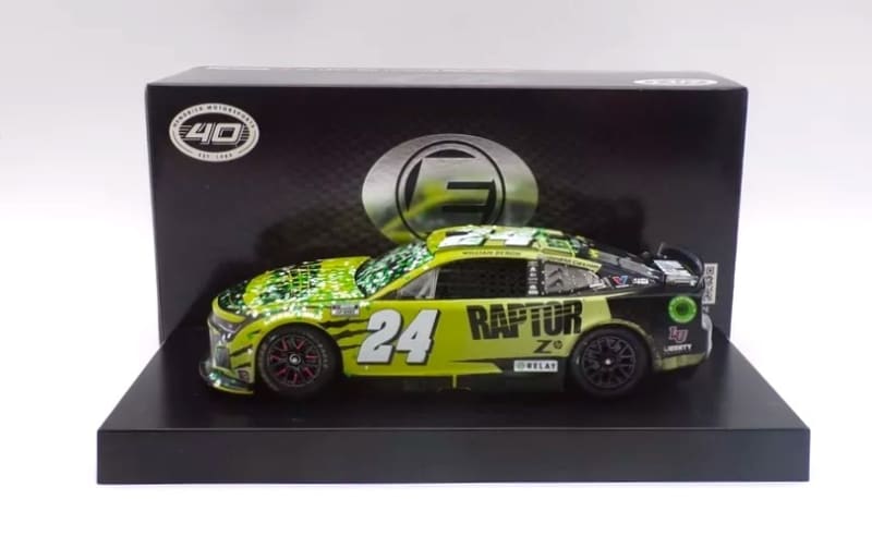 WILLIAM BYRON 2024 RAPTOR COTA RACED WIN 1:24 ELITE DIECAST
