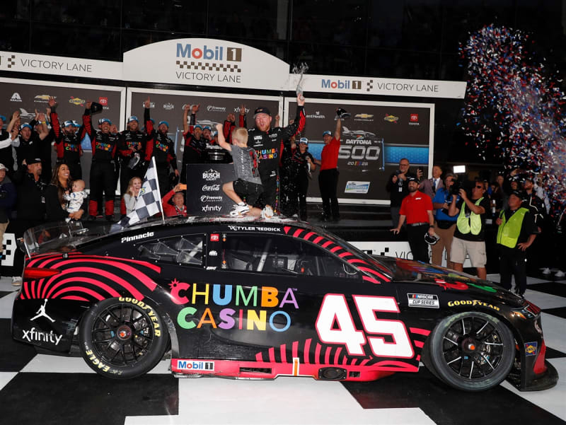**Preorder** TYLER REDDICK 2026 CHUMBA CASINO DAYTONA 500 RACED WIN 1:24 ARC DIE-CAST