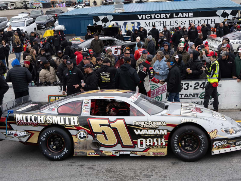 **Preorder** STEPHEN NASSE 2025 MITCH SMITH RACING SNOWBALL DERBY RACED WIN 1:24 ARC DIECAST