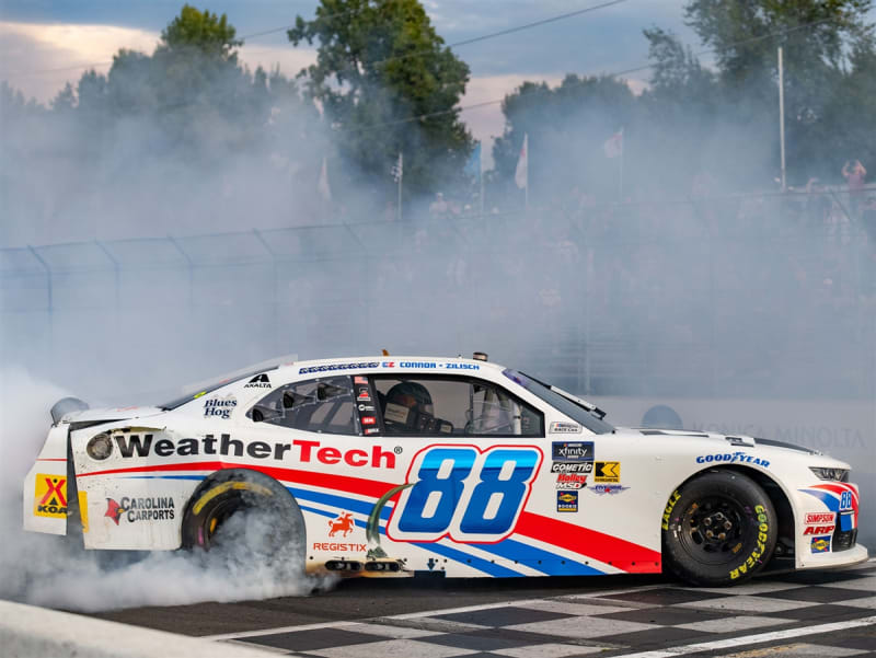 **Preorder** CONNOR ZILISCH 2025 WEATHERTECH PORTLAND RACED WIN 1:24 COLOR CHROME ARC DIECAST