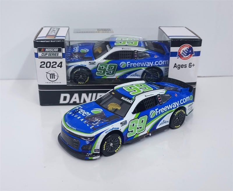 DANIEL SUAREZ 2024 FREEWAY INSURANCE ATLANTA RACED WIN 1:64 ARC DIECAST