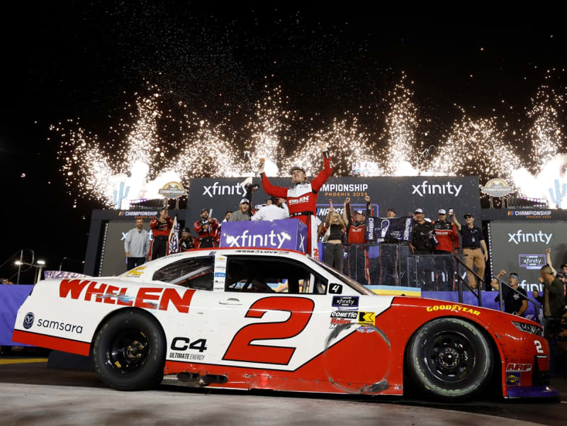 **Preorder** JESSE LOVE 2025 WHELEN PHOENIX RACED WIN 1:64 ARC DIECAST