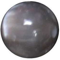 12mm Gray Flannel Bubblegum Beads