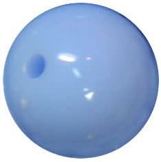 12mm Periwinkle Blue Acrylic Bubblegum Beads