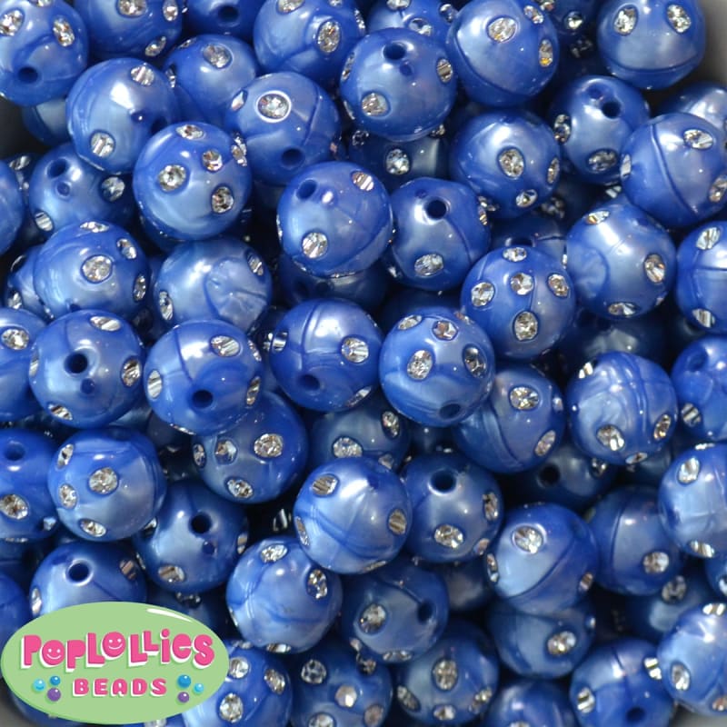 16mm Royal Bling Pearl Beads 20pc