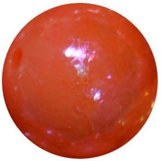16mm Orange Miracle Bead