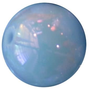16mm Periwinkle Blue Miracle Bead