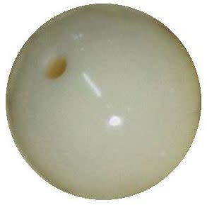 16mm Cream Acrylic Bubblegum Beads