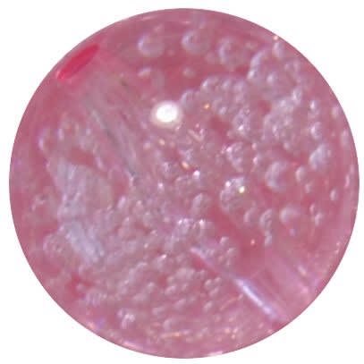 20mm Pink Fizzy Bubblegum Bead