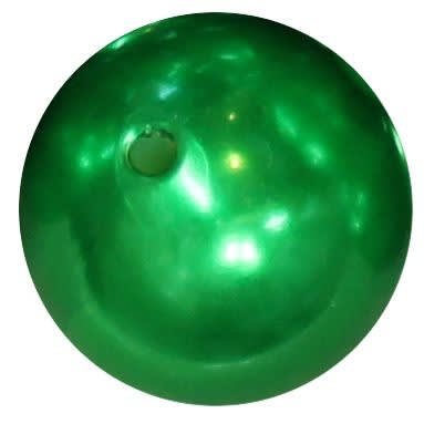 24mm Green Faux Pearl Bubblegum Beads