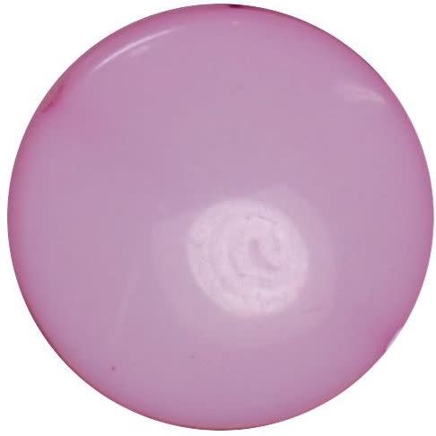 25mm Light Pink Acrylic Plastic Disc Bubblegum Beads
