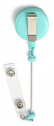Mint Beadable Badge Reel