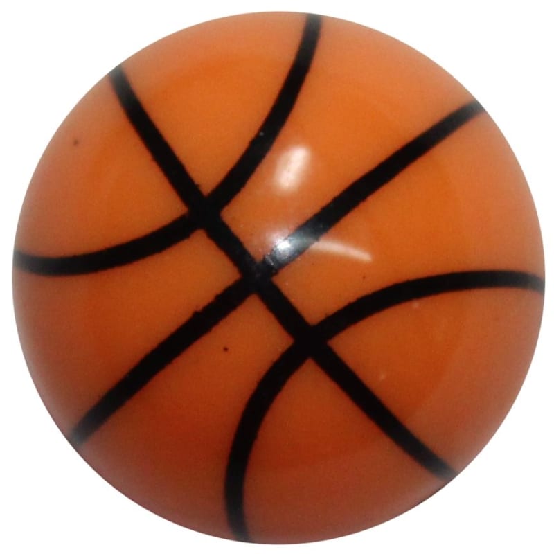 20mm Basketball Print Beads