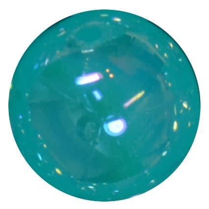 20mm Turquoise Shiny AB Bubble Style Acrylic Gumball Bead