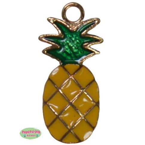 Small Enamel Pineapple Charm
