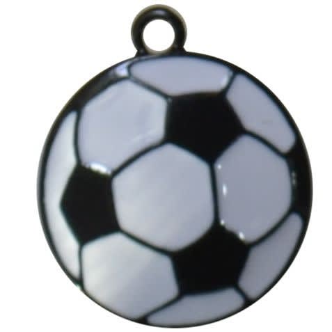 Small Enamel soccer Charm