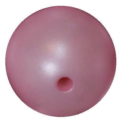 20mm Matte Pastel Pink Acrylic Bubblegum Beads