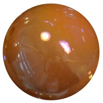 20mm Gold Miracle AB Acrylic Bubblegum Beads