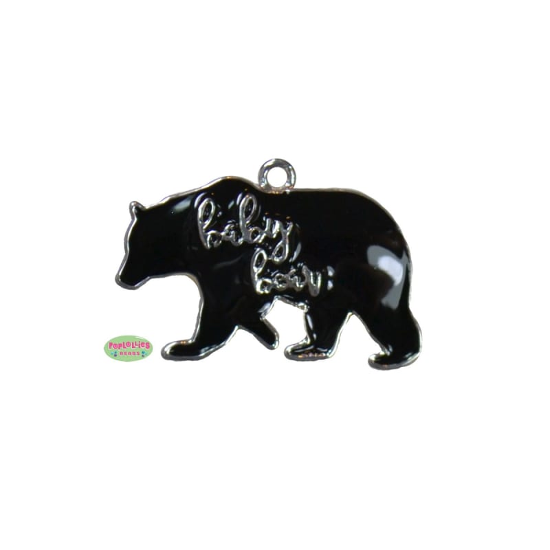 Baby Bear Enamel Pendant