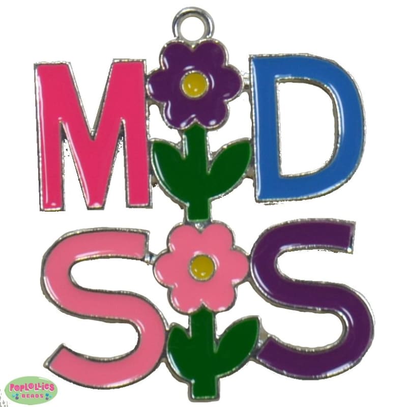 Enamel Middle Sis Pendant