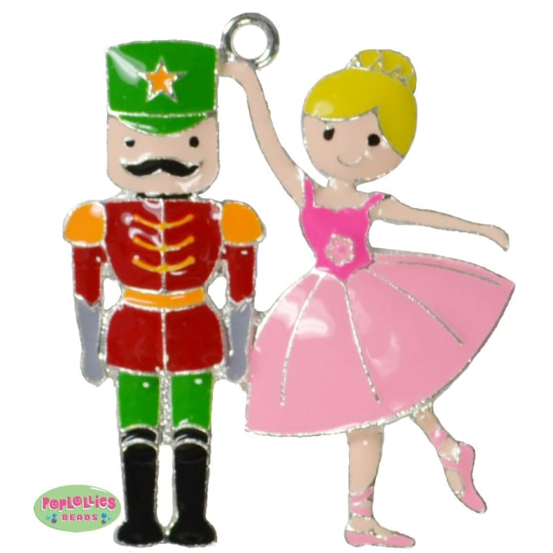 The Nutcracker Ballet Enamel Pendant