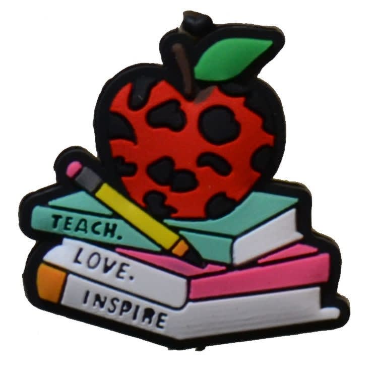 Teach Love Inspire Silicone Bead