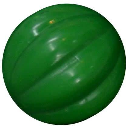 20mm Emerald Green Pumpkin Style Acrylic Bubblegum Bead