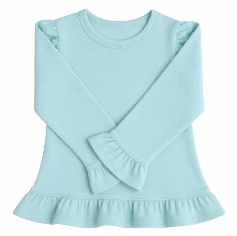 Long Sleeve Ruffle