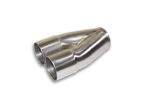 2 into 1 Slip on 304 Stainless Merge Collector
