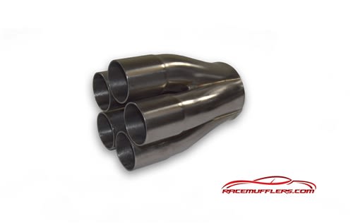 2 3/8" Primary 5 into 1 Base Merge Collector 2 3/8" Primary 5 into 1 Base Merge Collector