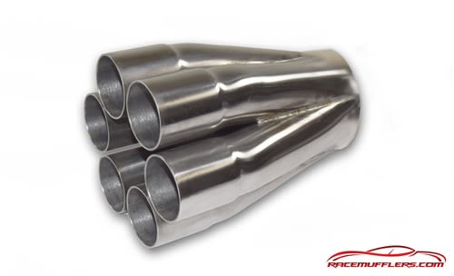 2 1/2" Primary 6 into 1 Base Merge Collector 2 1/2" Primary 6 into 1 Base Merge Collector