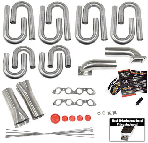 Ford 427 "Cammer" Custom Turbo Header Build Kit