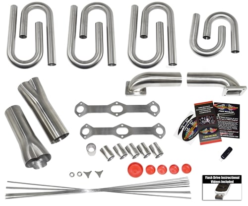 Oldsmobile 303 Rocket 88 Custom Turbo Header Build Kit