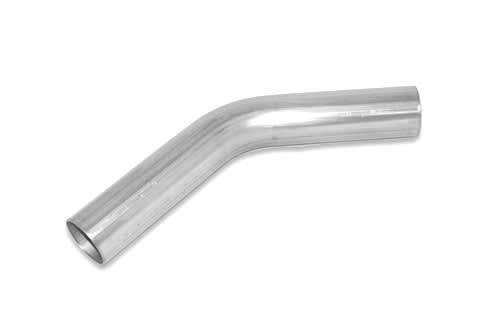 6061 Aluminum Mandrel Bend: 1.750" x 45 Degree