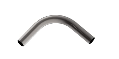 2.0" OD x 90 Degree x 6.0" CLR CP2 Titanium Mandrel Bend- 0.050" Thick