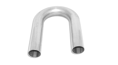 6061 Aluminum Mandrel Bend: 2.50" x 180 Degree