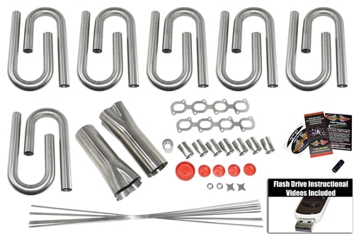 Ford 5.4L 32v Cobra Jet Custom Header Build Kit
