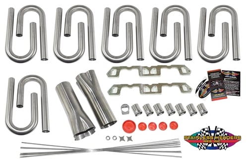 MOPAR 273-360 ci V-8 "LA Engine" Custom Header Build Kit