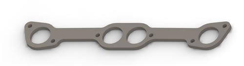 Pontiac 400/455 Ram Air IV Round Port Mild Steel Header Flangeel Header Flange Pontiac 400/455 Ram Air IV Round Port Mild Steel Header Flangeel Header Flange
