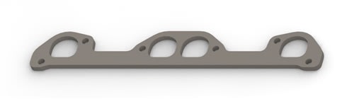 Pontiac 400/455 Ram Air IV D-Port Mild Steel Header Flange