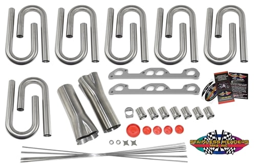 Pontiac Ram Air IV SAP Custom Header Build Kit