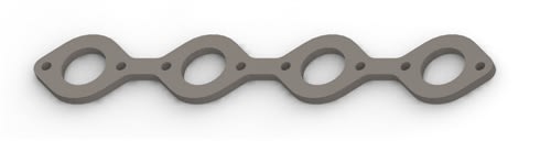 Porsche 944 Mild Steel Header Flange-Inline Bolt Pattern