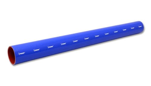 Vibrant 2723B Straight Hose Coupler, 4.5" I.D. x 36" long - Blue